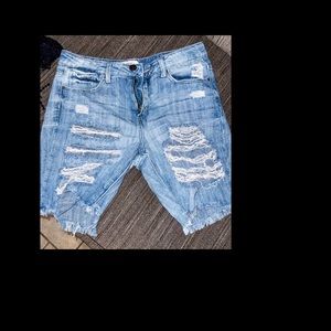 Forever21 denim Knee shorts